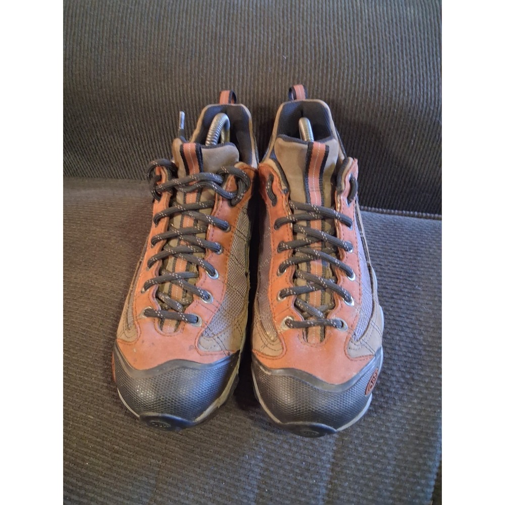 Mens Oboz Firebrand II Low Waterproof Brown Hiking Shoes GW21301EA0118M Size 8.5 - Picture 2 of 8